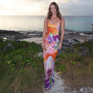 With Harper Lu Riviera Slip Dress